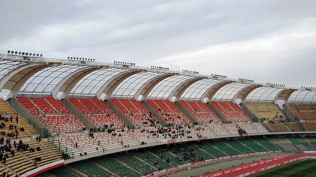 Lo stadio San Nicola di Bari