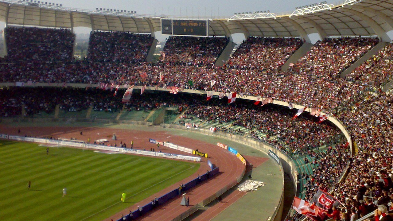 Lo stadio San Nicola di Bari