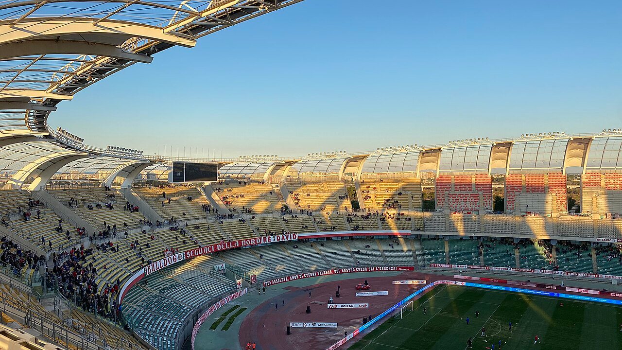 Lo stadio San Nicola di Bari